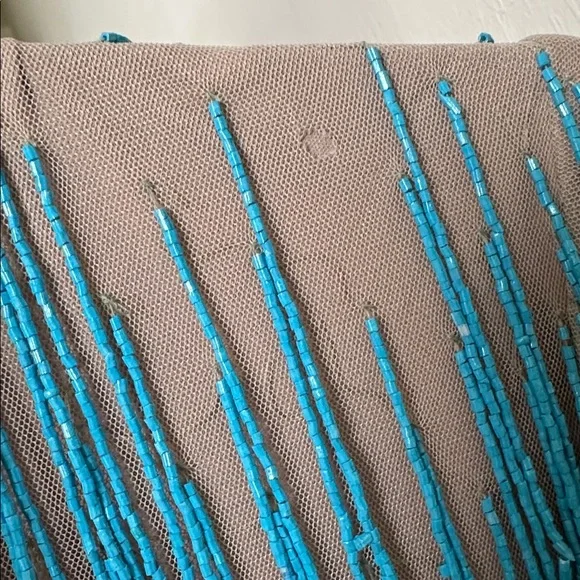 NWT Nasty Gal Rainbow Tassel Fringe Shift Dress - Picture 16 of 16